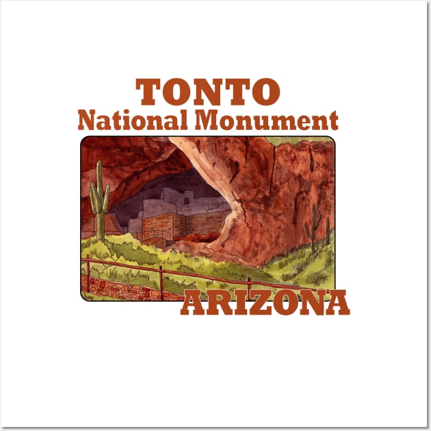 Tonto National Monument, Arizona Wall Art by MMcBuck